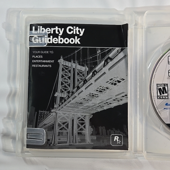 Grand Theft Auto IV for Sony 3 - Black Case - Picture 3 of 9